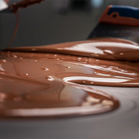 Travail du chocolat atelier