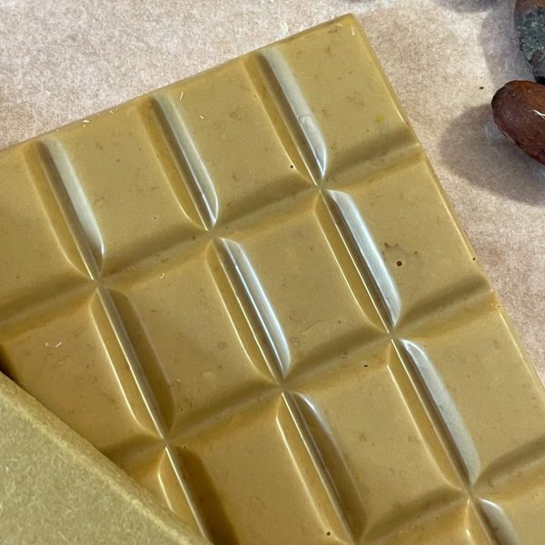 Tablette au chocolat dulcey et feuilletine – Image 2