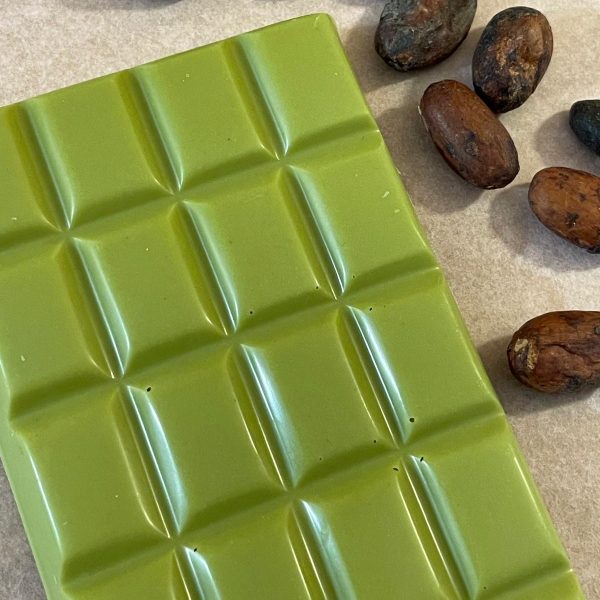Tablette de chocolat au Matcha – Image 2