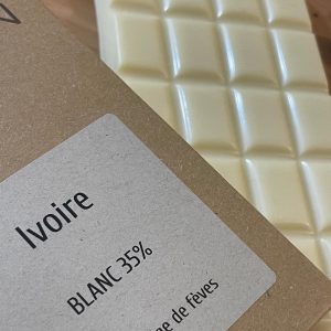 Tablette chocolat blanc