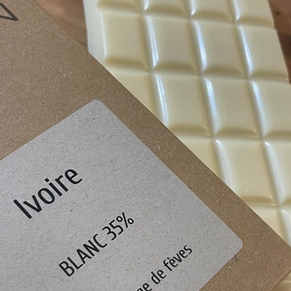 Tablette chocolat blanc