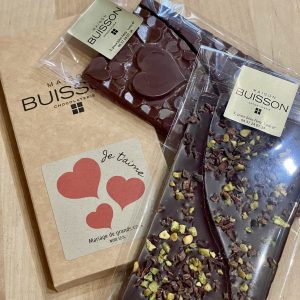 Tablette chocolat au lait duo à partager